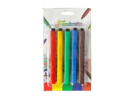 Pack 5 marcadores tinta comestible 
